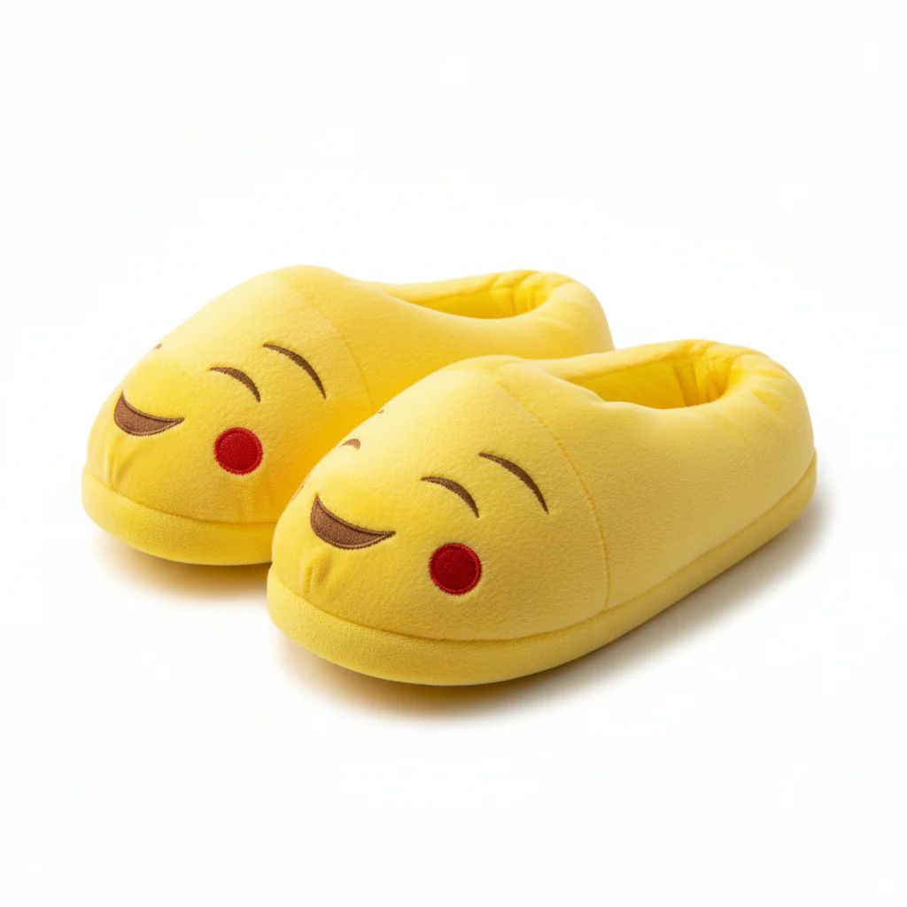 Ladies Emoji Slippers - Image 2