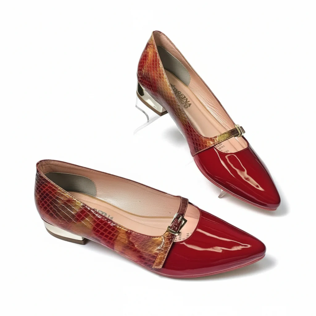 Ladies Slip-on Heel Pumps shoes - Image 2