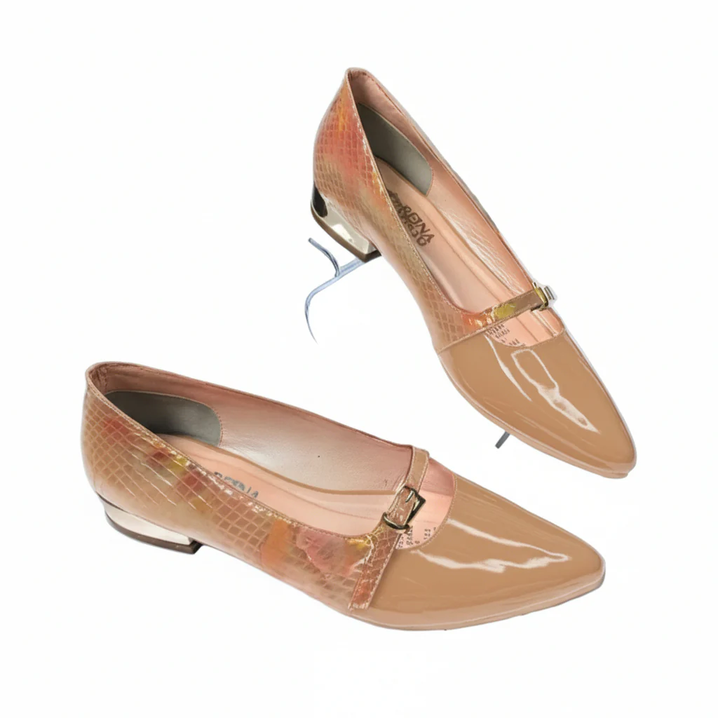 Ladies Slip-on Heel Pumps shoes - Image 3