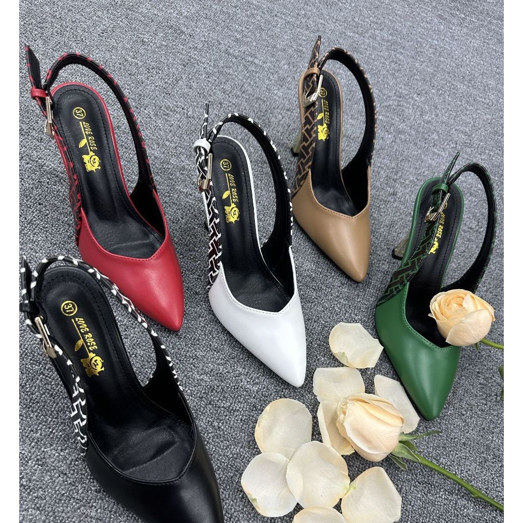 Love Rose Boutique Rutendo Slingback High Heels - Image 3