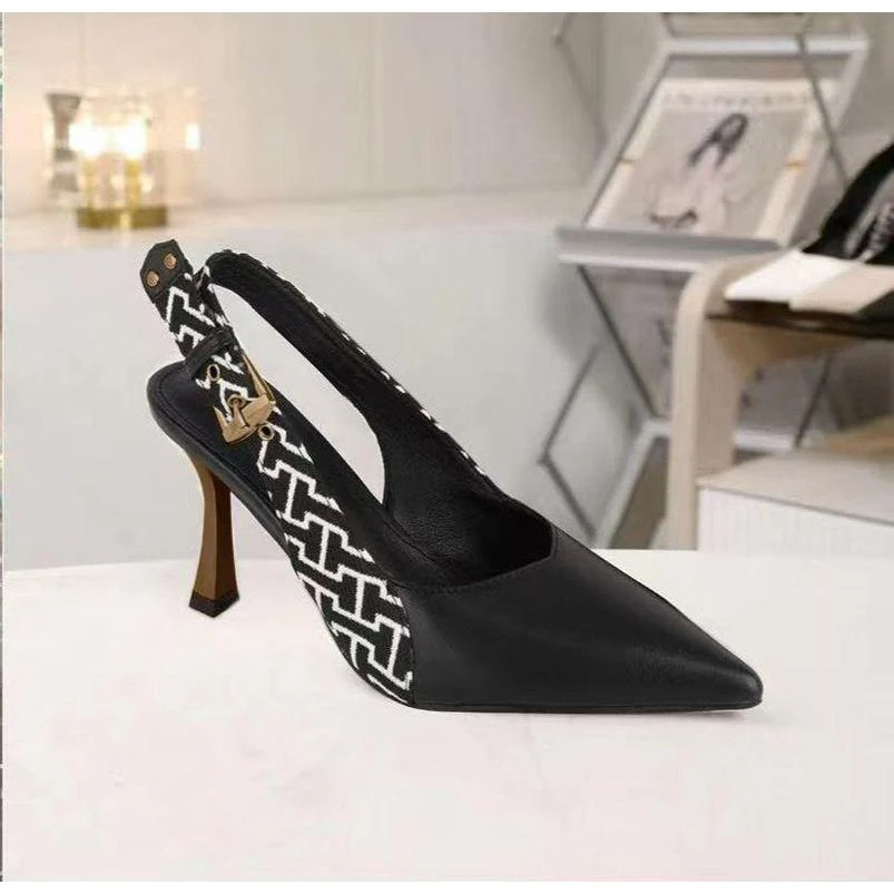 Love Rose Boutique Rutendo Slingback High Heels - Image 7