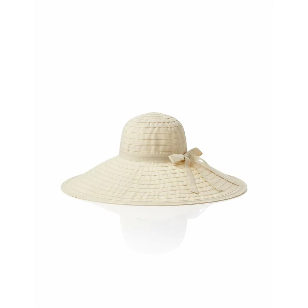 Large Brim Ribbon Hat - Image 3