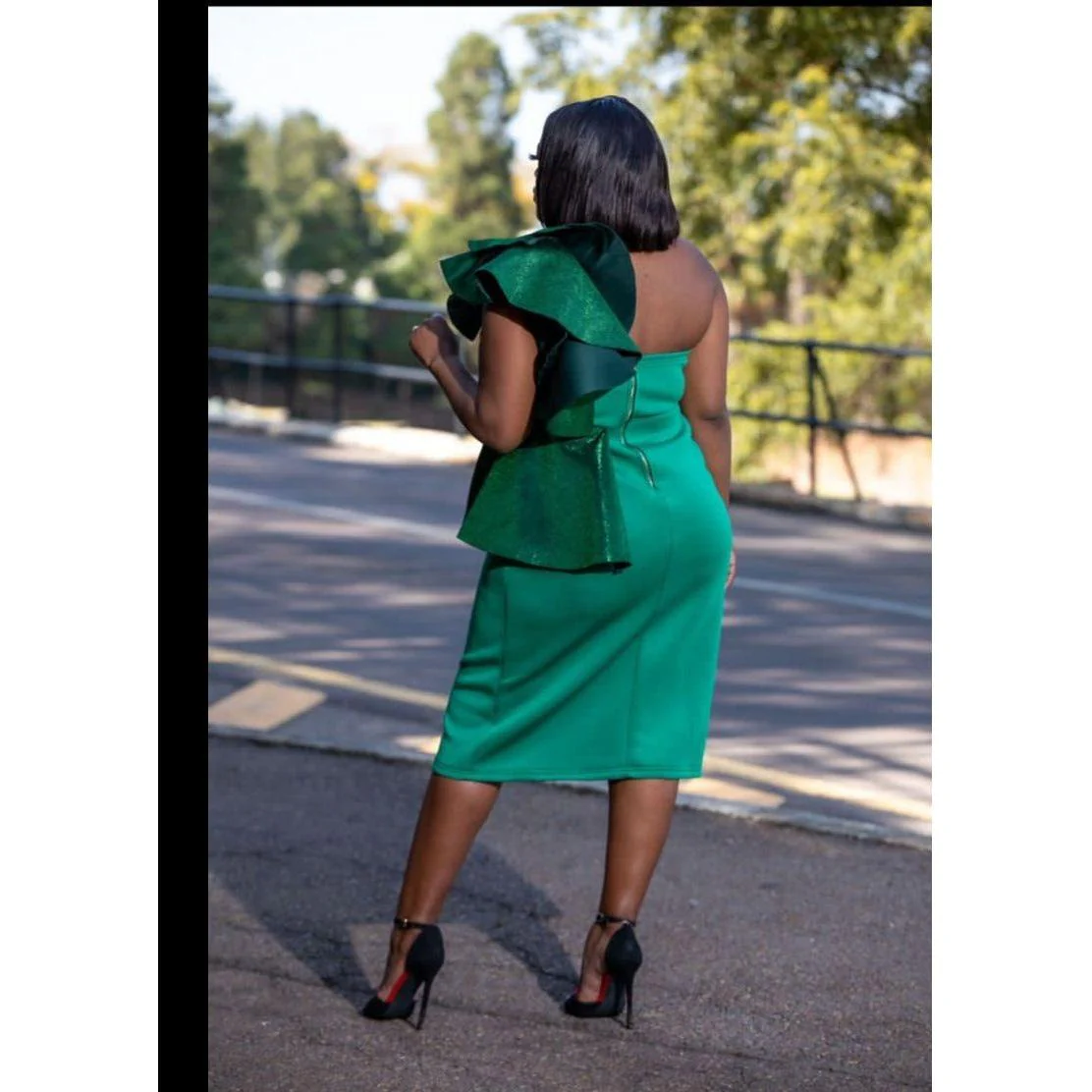 Layerd Off Shoulder Dress - Image 13
