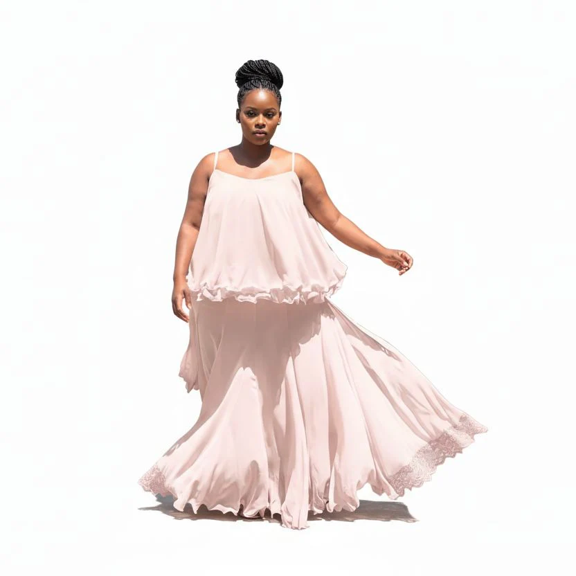 Layered Cami Maxi Dress - Image 3