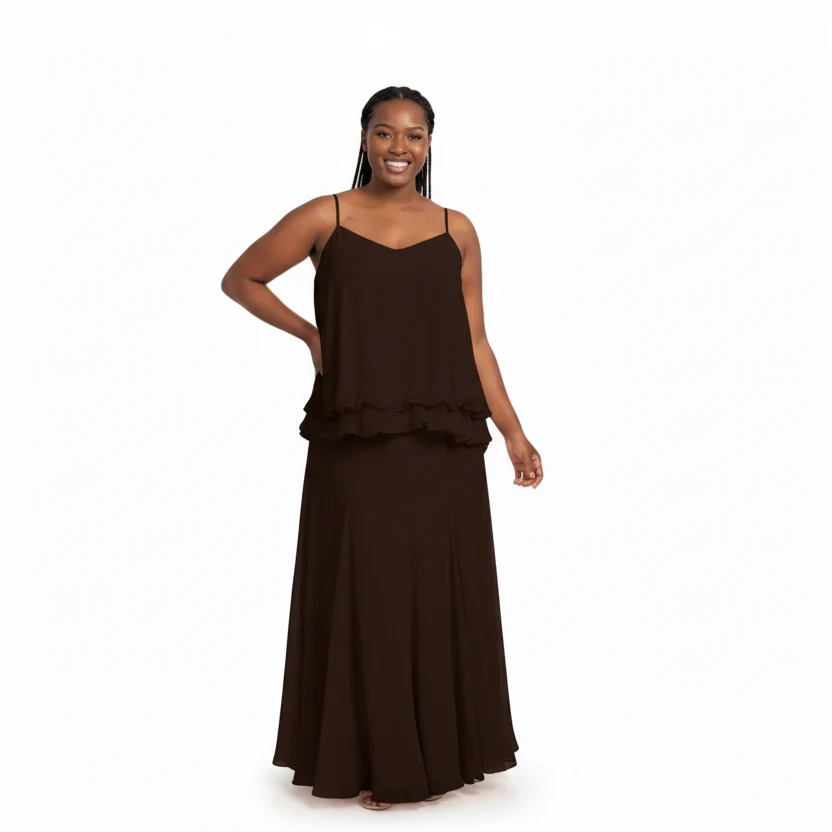 Layered Cami Maxi Dress - Image 4