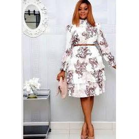 Layered Floral Maxi Dress - Image 2