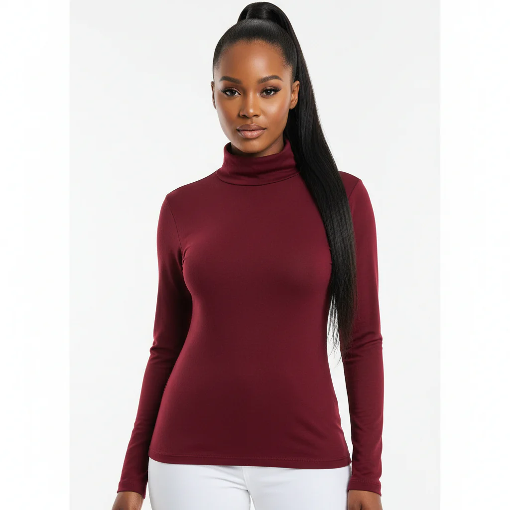 Light Turtleneck  Poloneck - Image 6