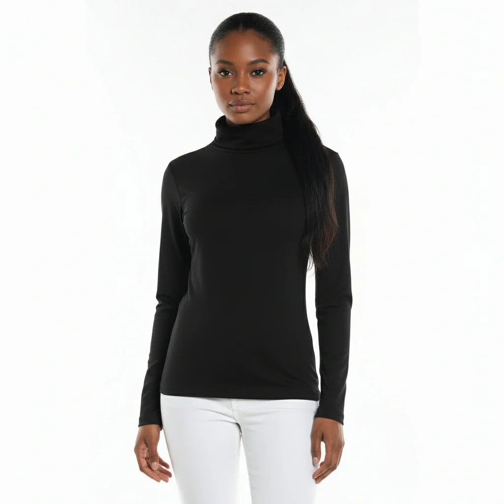 Light Turtleneck  Poloneck - Image 7