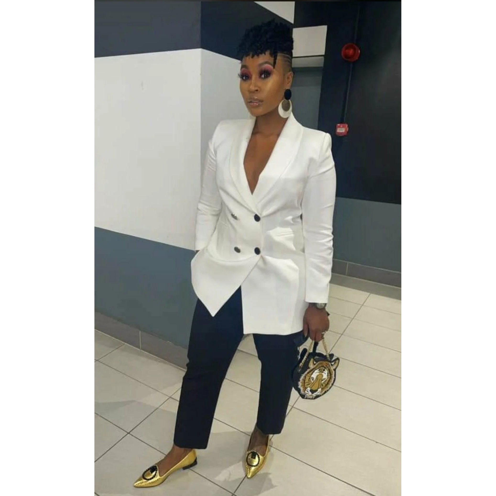 Long Formal Blazer Coat - Image 10