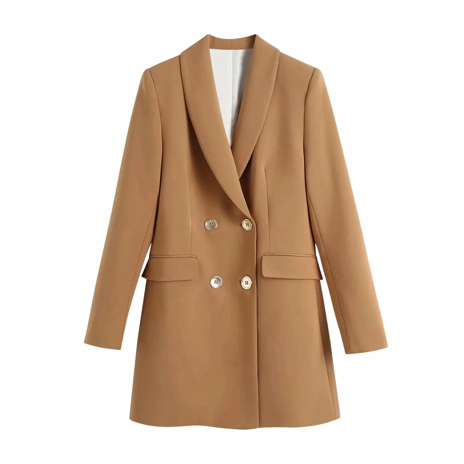 Long Formal Blazer Coat - Image 14