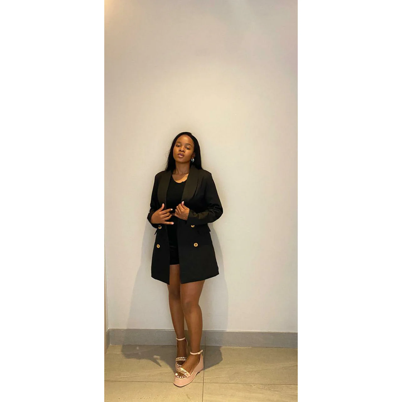 Long Formal Blazer Coat - Image 17