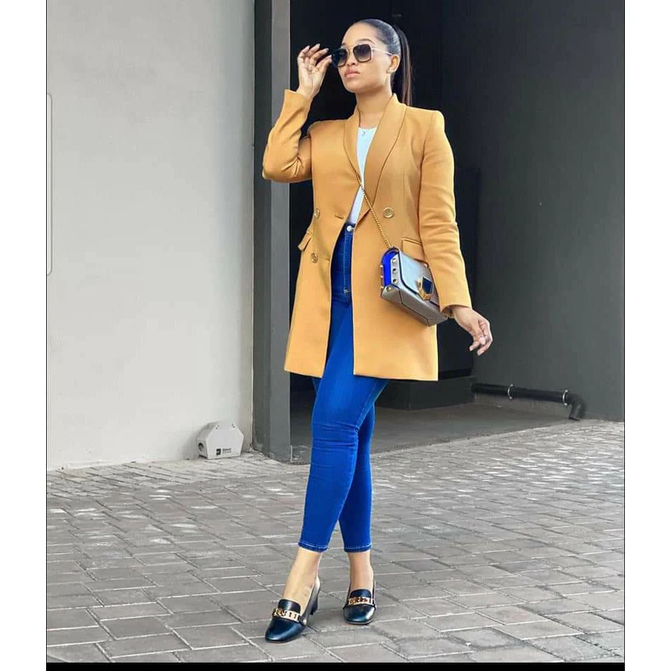 Long Formal Blazer Coat - Image 5