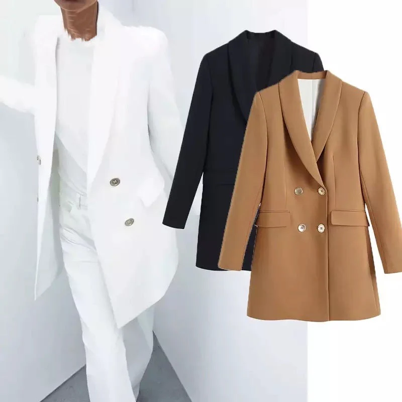 Long Formal Blazer Coat - Image 8
