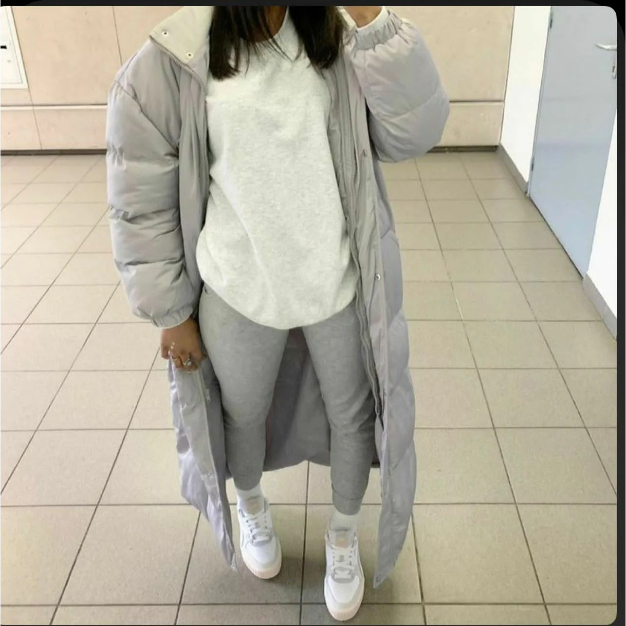 Long Puffer Jacket - Image 3