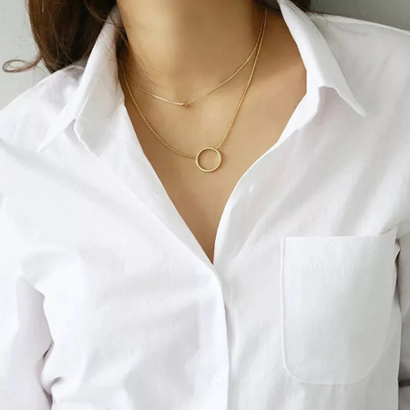 Long Sleeve Cotton White Shirt - Image 5