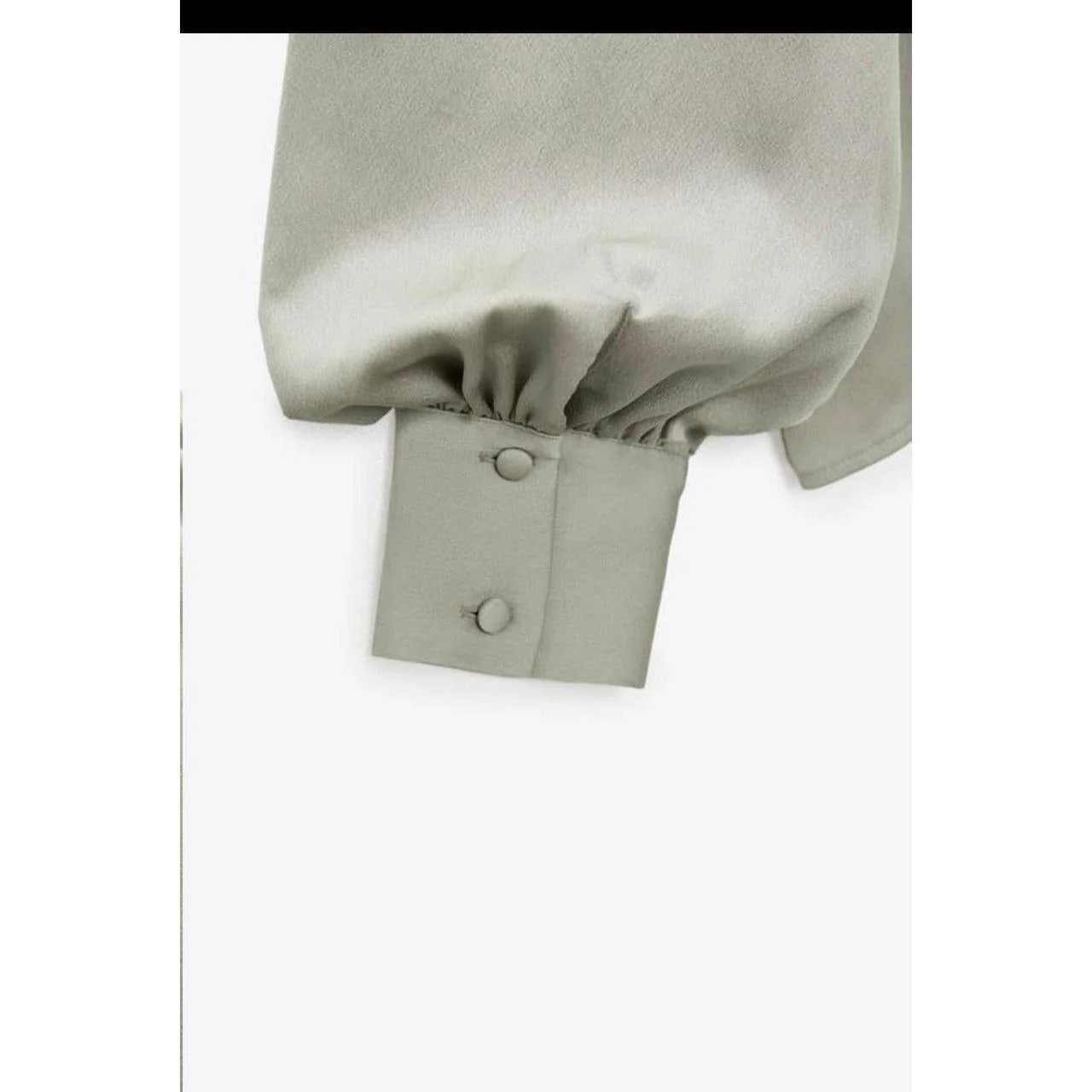 Long Sleeve Satin Blouse - Image 7