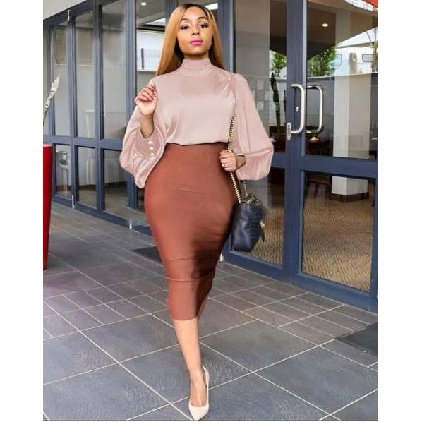Long Sleeve Turtleneck Top - Image 4