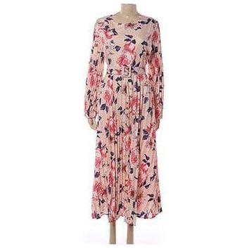 Long-sleeved Spring Summer Fashion Printing Belted Dress. - Image 2