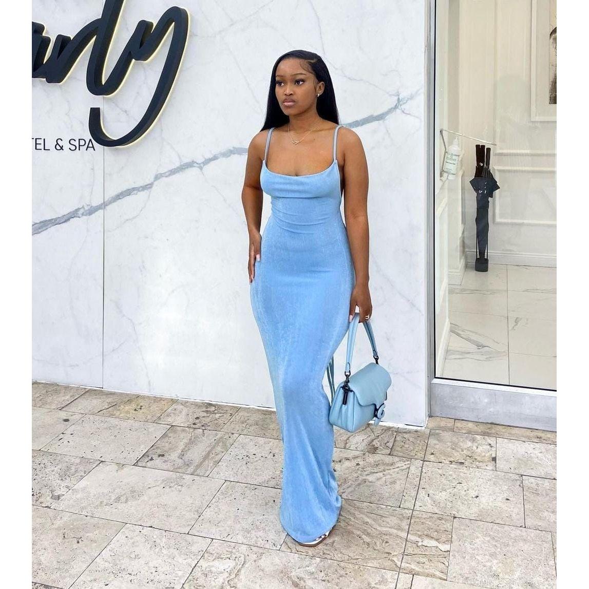 Long Tail Backless Sexy Dress - Image 10