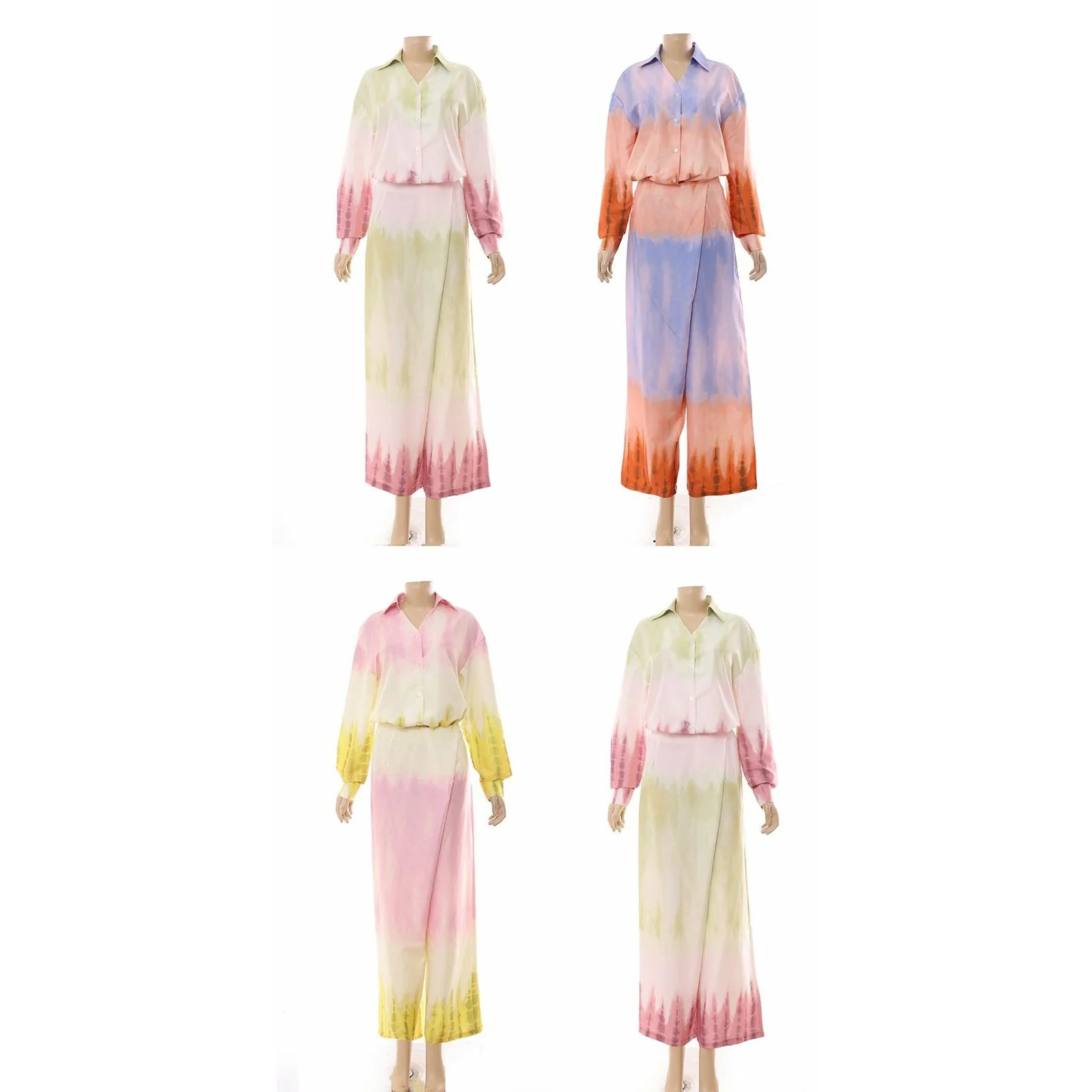 Loose Gradient Printing Twin Set - Image 6