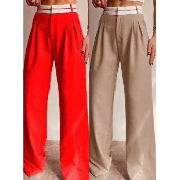 Loose High Waisted Pants - Image 7
