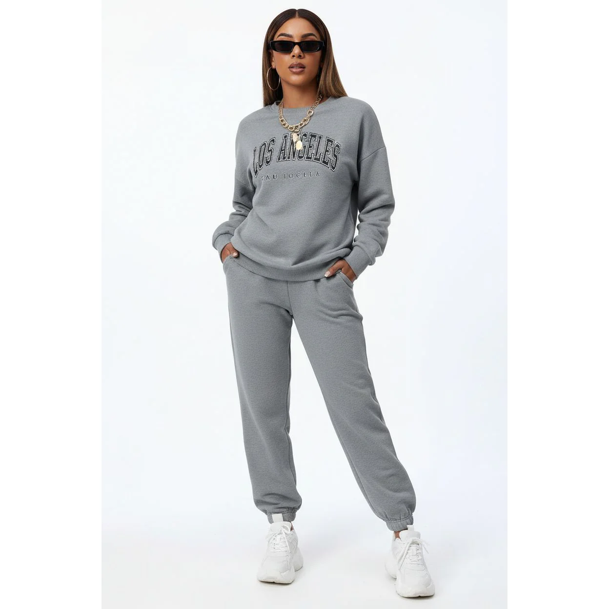 Los Angeles Swaggy Tracksuit Set - Image 5