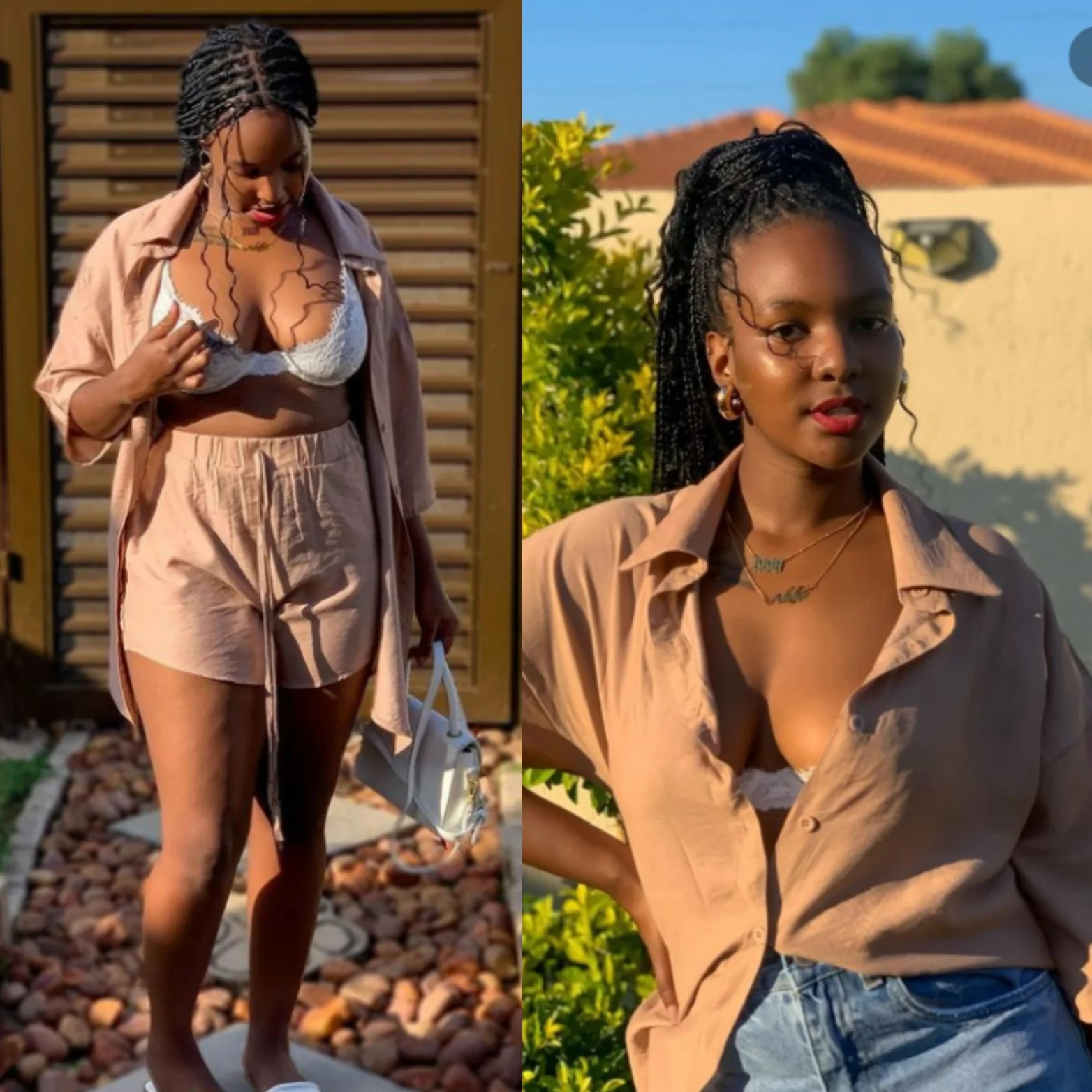 Lounge Wear Tracksuit Shorts Set - Image 2