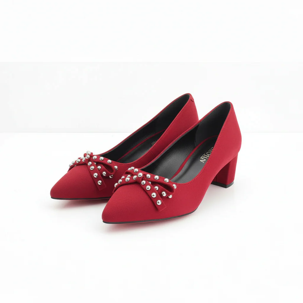 Low Heel Business Block Heel Costume Shoes - Image 2