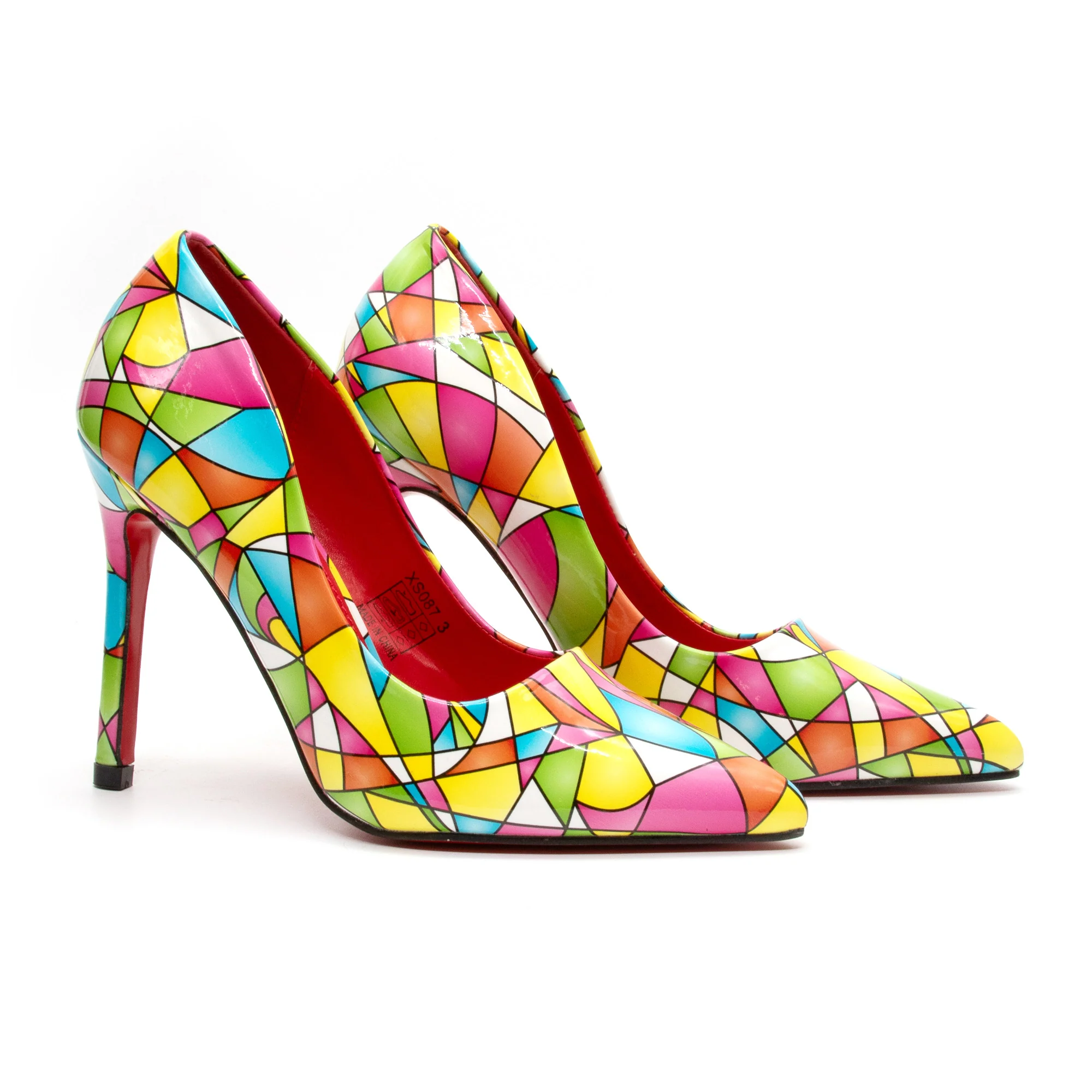 Match African Print ladies Pumps - Image 12