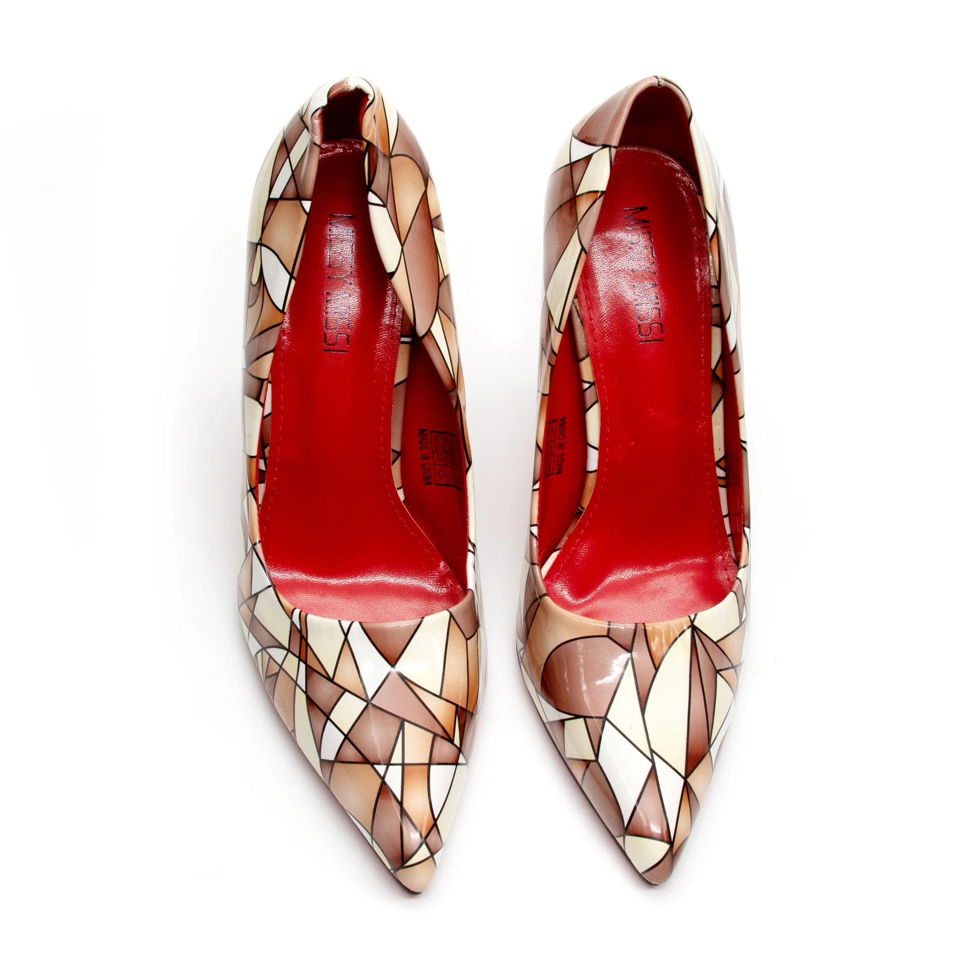 Match African Print ladies Pumps - Image 20