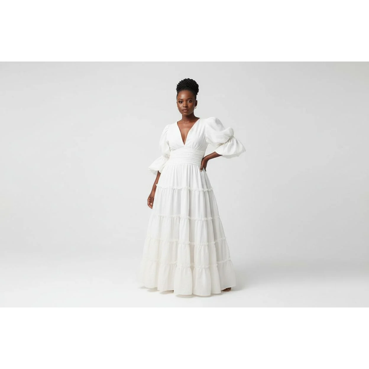 Maxi V-Neck Dress