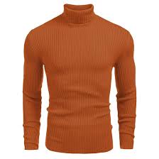 Unisex Turtleneck Long Sleeve Sweatshirt. - Image 5