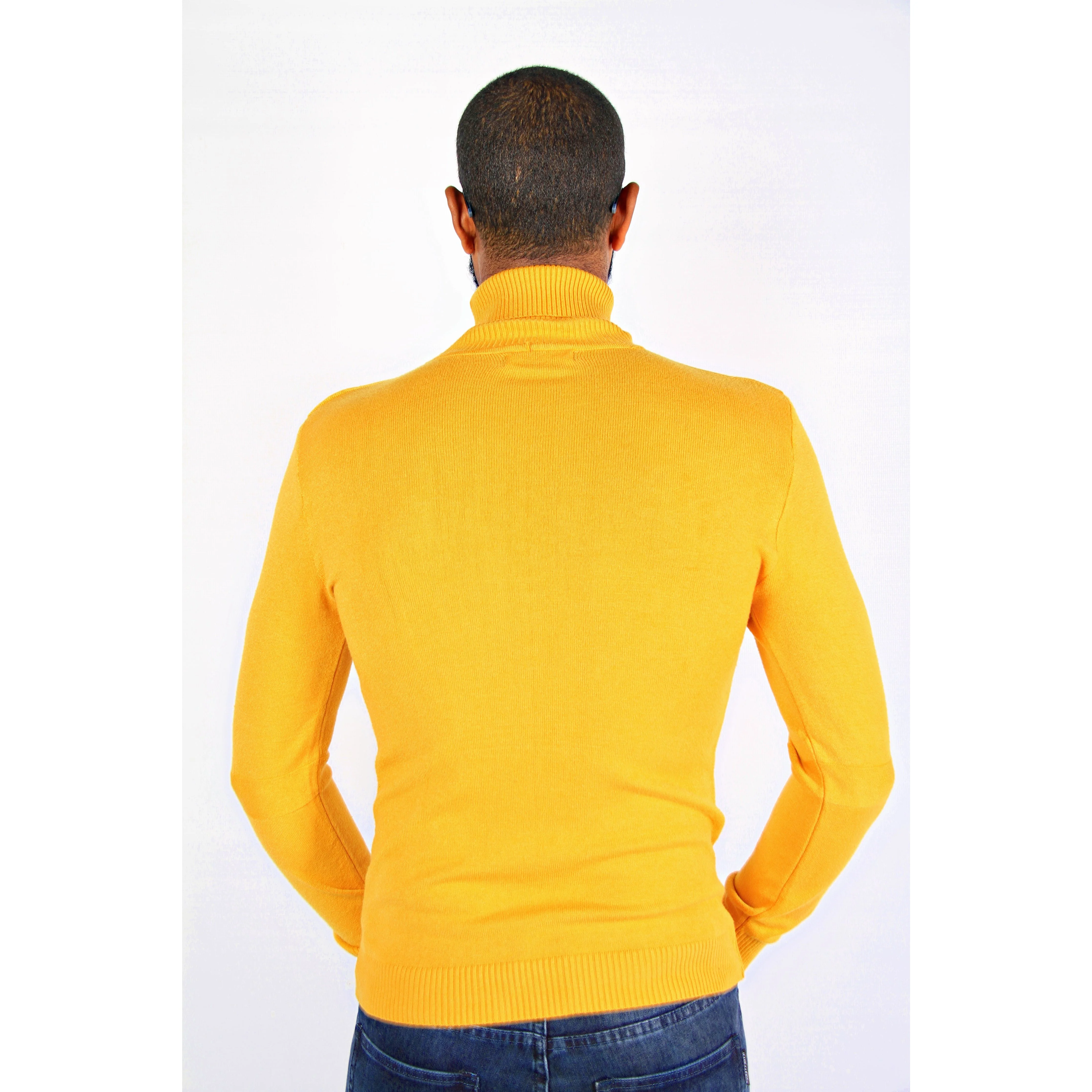 Men's Polo Neck Sweater. - Image 21