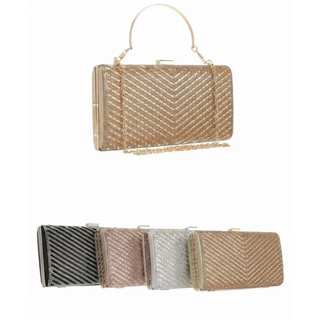Metro Textured Free Size Clutch Bag - Image 4