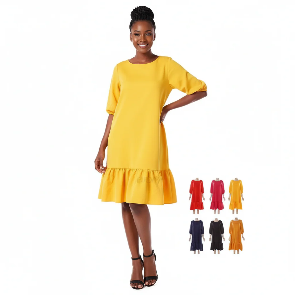 Midi Bubble Dress  - Image 5