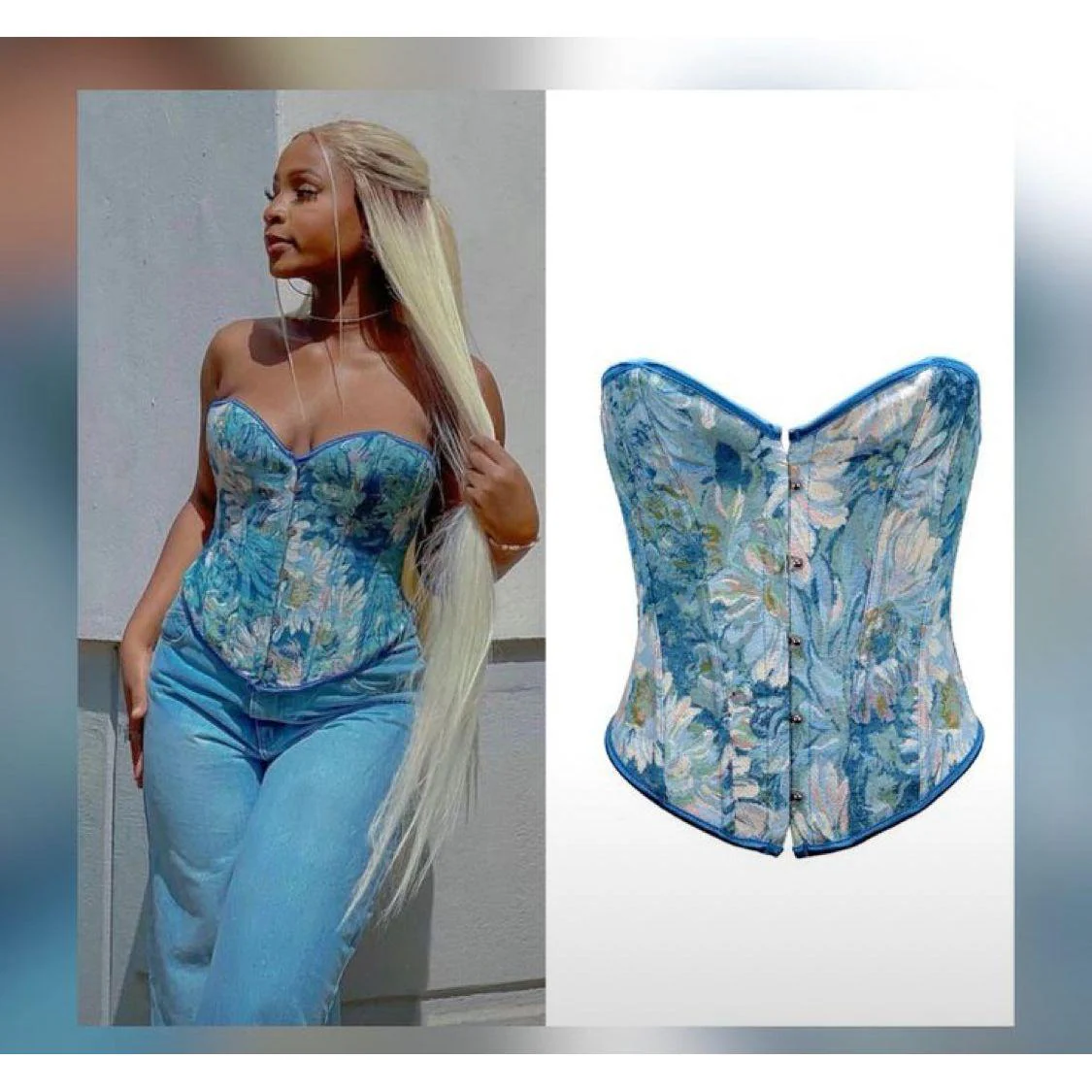 Midieval Corset  top - Image 3