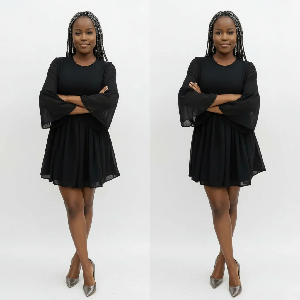 Buble Mini Dress - Image 4
