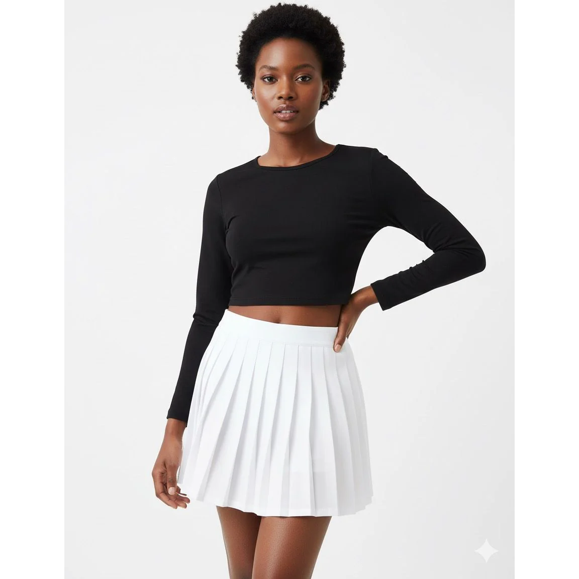 Mini Pleated Skirt - Image 4