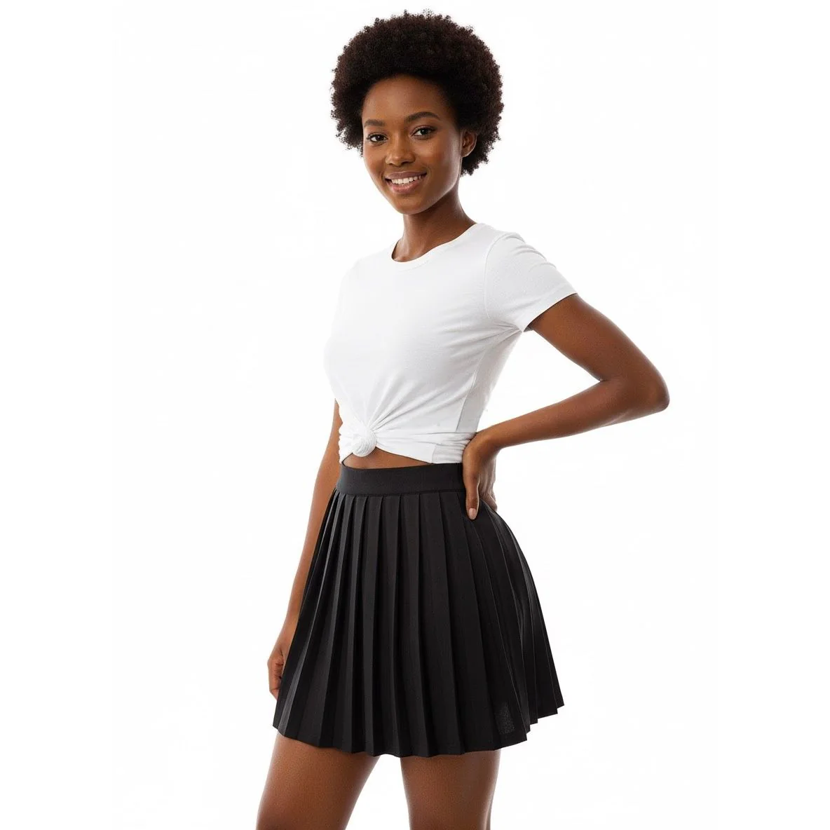 Mini Pleated Skirt - Image 6