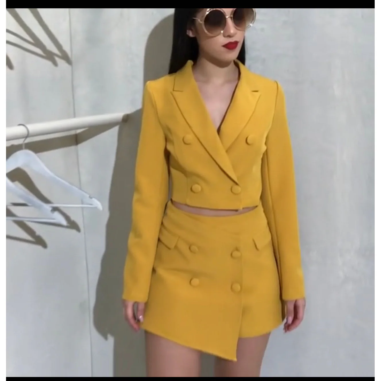 Mini Skirt and Blazer Formal Set - Image 2