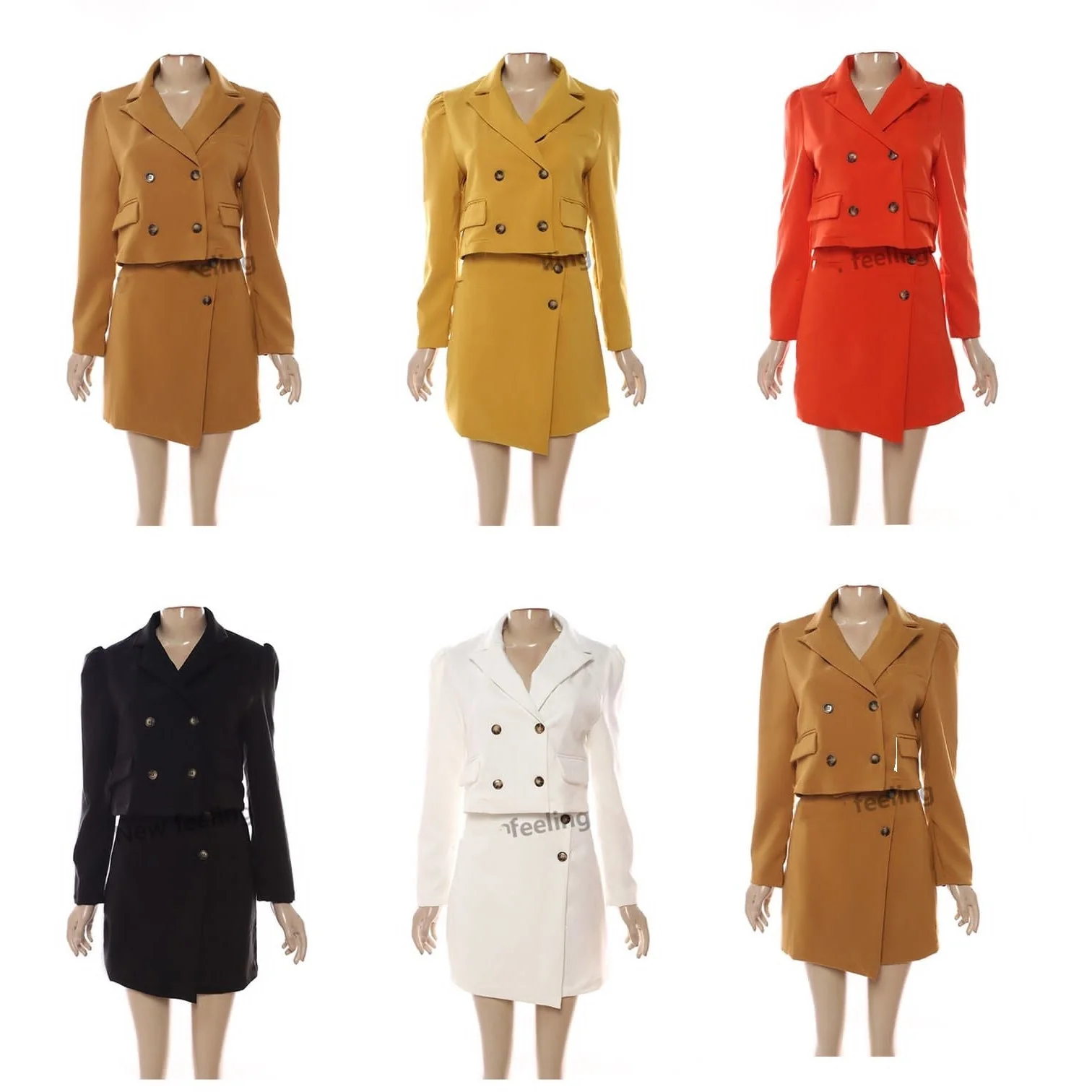 Mini Skirt and Blazer Formal Set - Image 6
