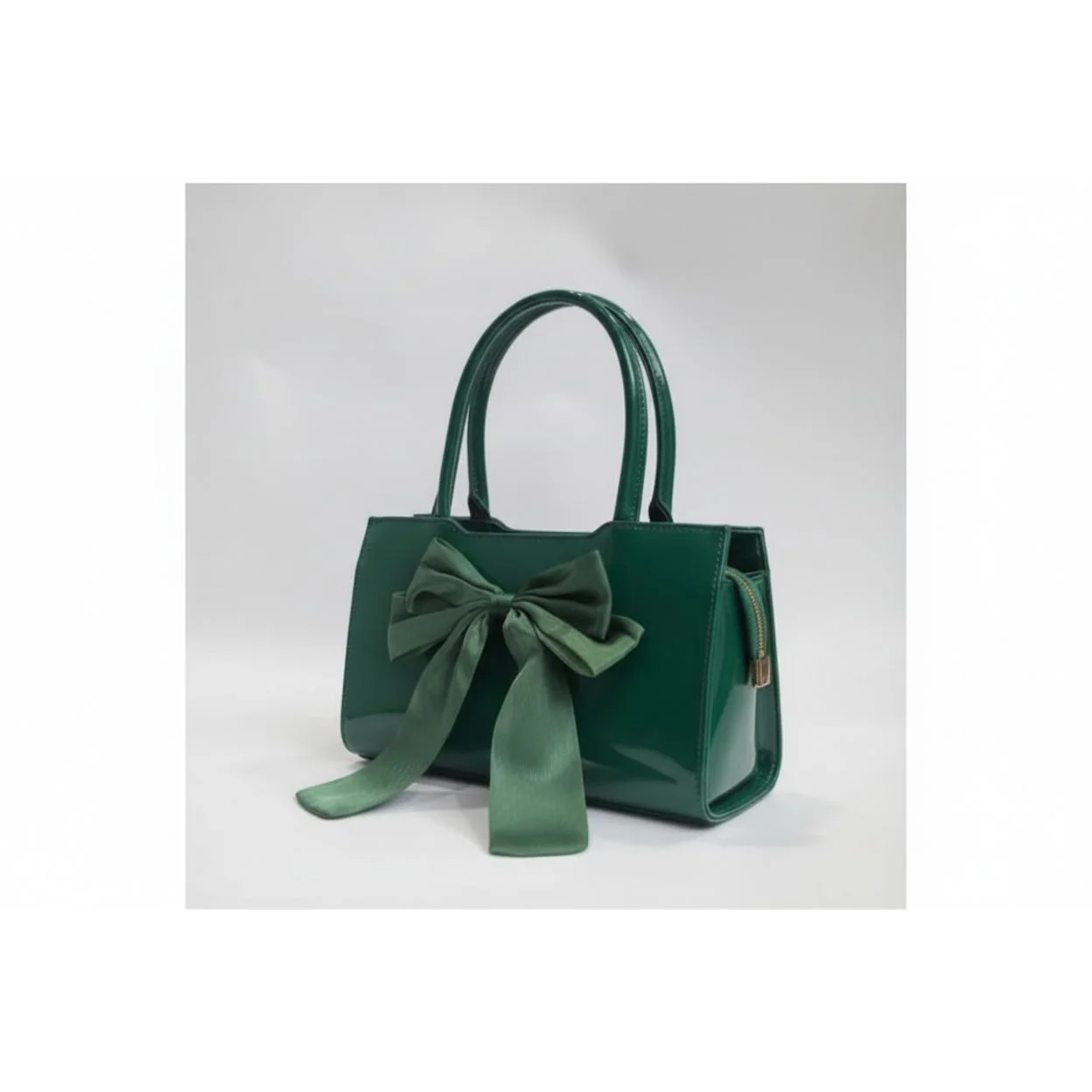 Missy Missi Sage Elegance Bow Bag Shoulder Bag - Image 4