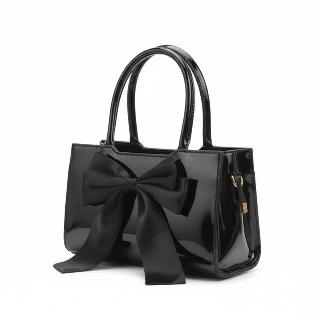 Missy Missi Sage Elegance Bow Bag Shoulder Bag - Image 5