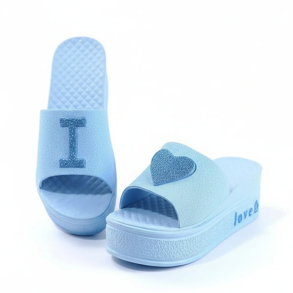 Muffin Thick Sole Flip Flops Flat-bottom. - Image 2