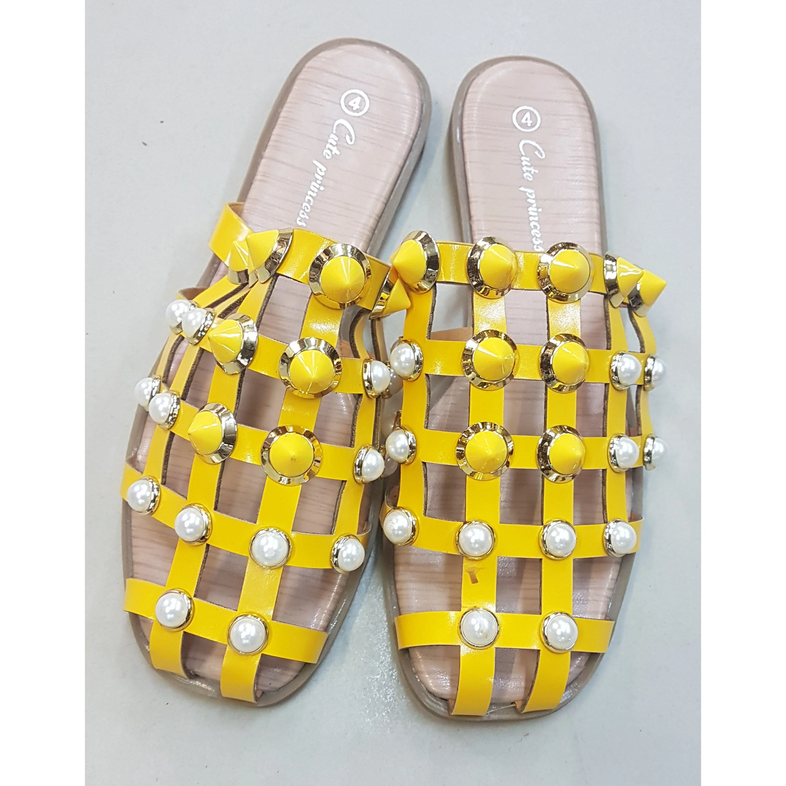 Studded Flat Sandals - Image 2