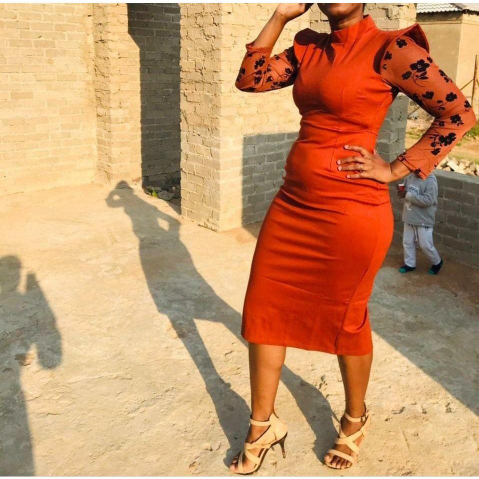 Nited Long Sleeve Bodycon Dress - Image 7