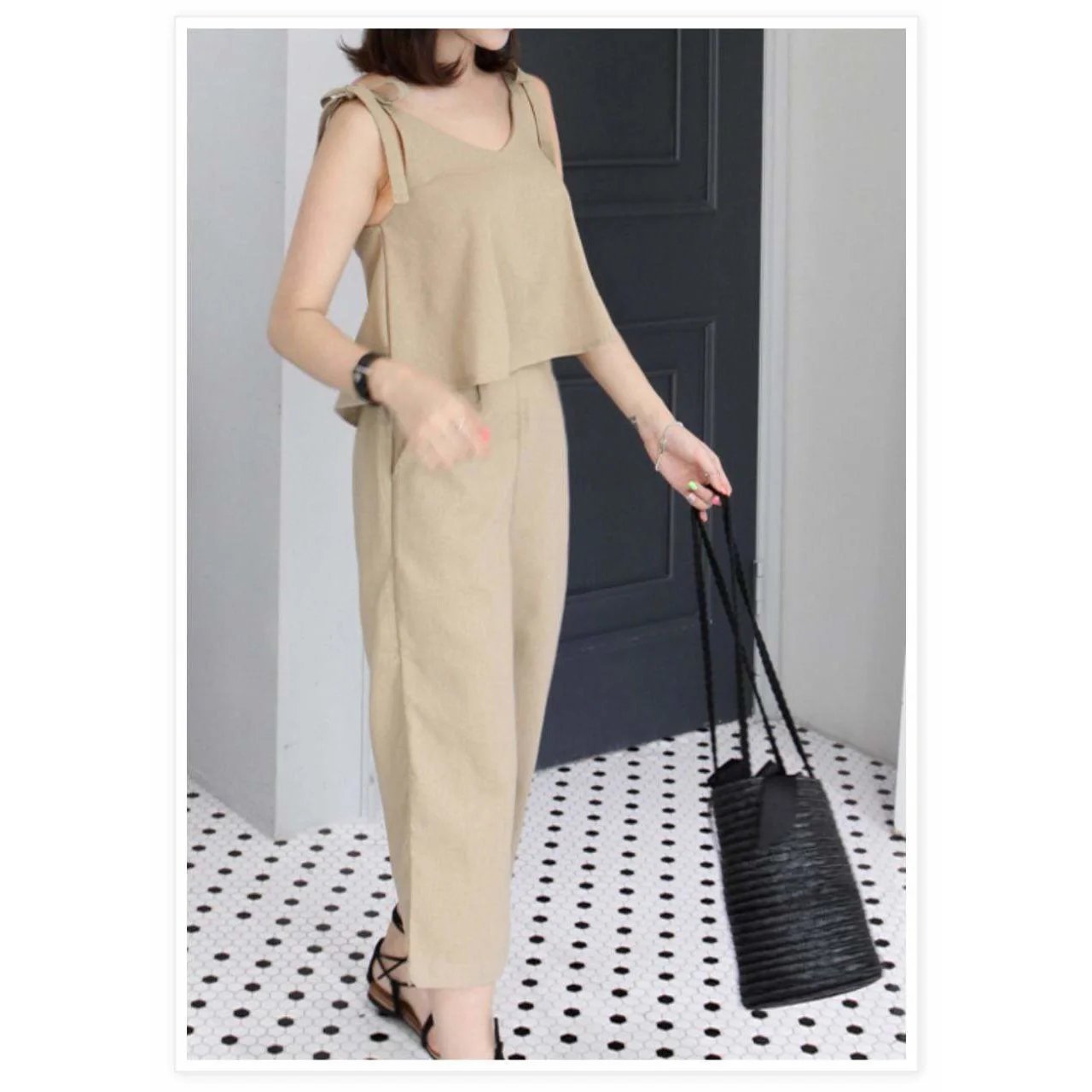 Off Shoulder Casual Set - Image 3