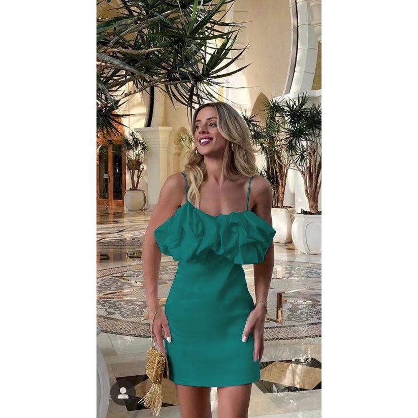 Off Shoulder Cocktail Dress - Image 6