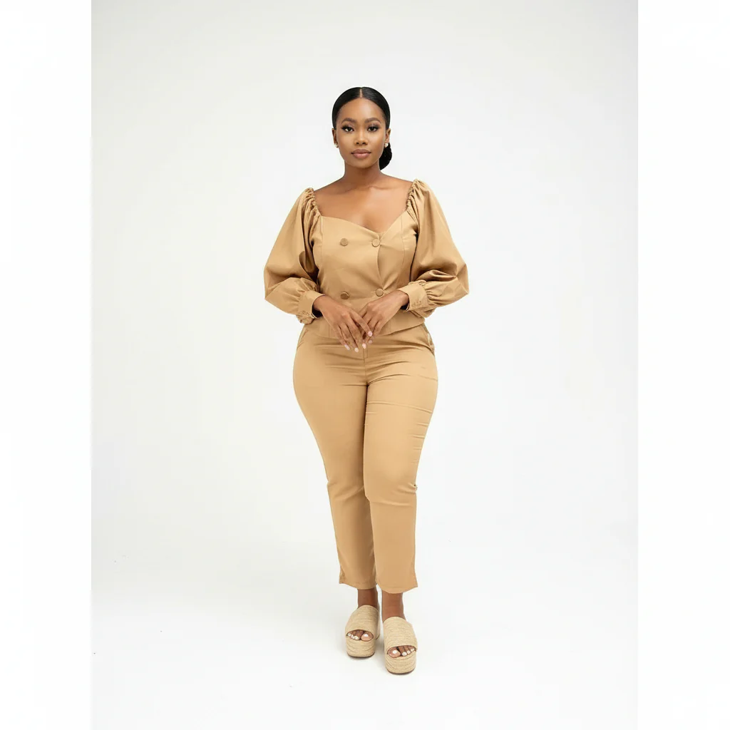 Off Shoulder Formal Suit - Image 2