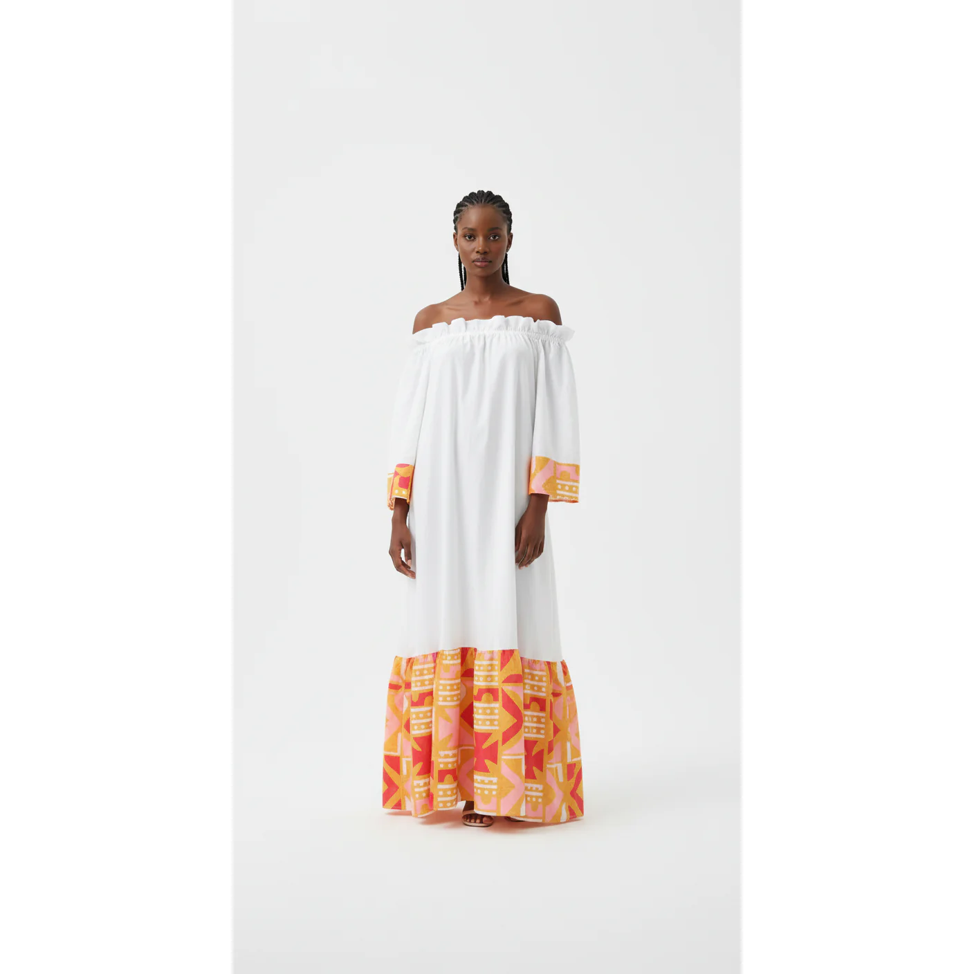 Off Shoulder Long Maxi Dress - Image 3